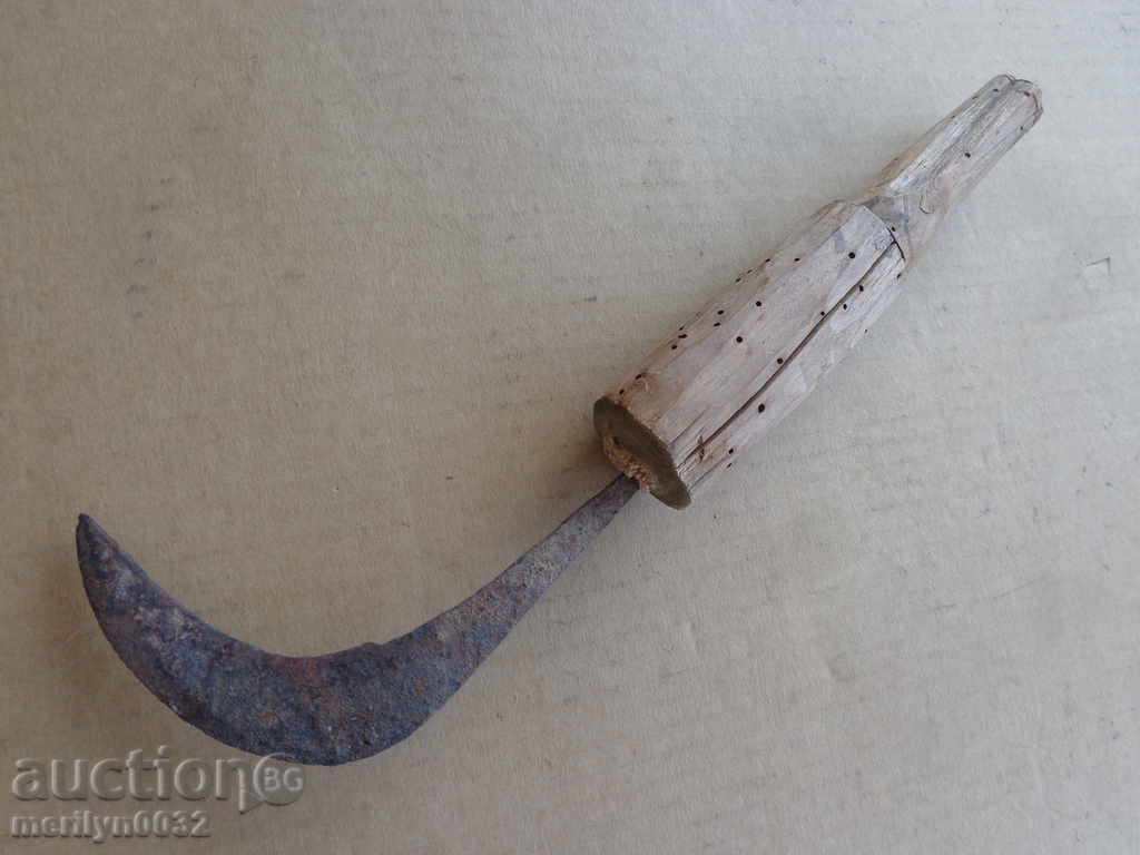 An old hand forged hammer, wrought iron, a chopper, a knife with price 39.00 BGN | € 19.94 An old hand forged hammer, wrought iron, a chopper, a knife with price 39.00 BGN | € 19.94