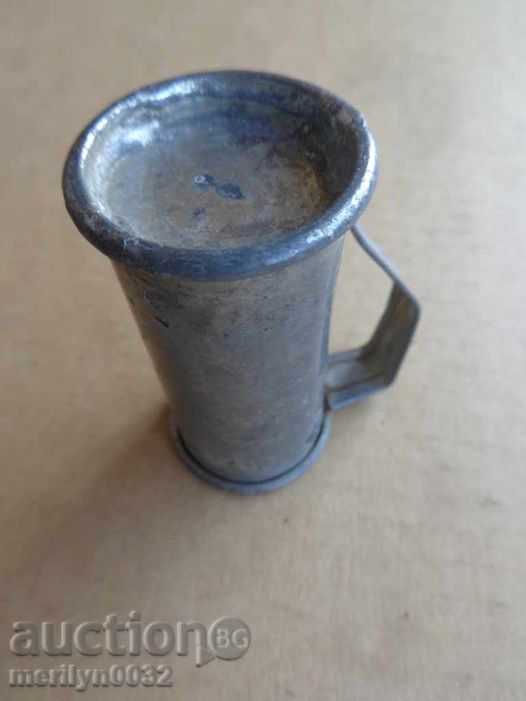 Old measure of alcohol, yoke, yuz with price 18.00 BGN | € 9.20 Old measure of alcohol, yoke, yuz with price 18.00 BGN | € 9.20