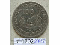100 рупии 1978 Индонезия