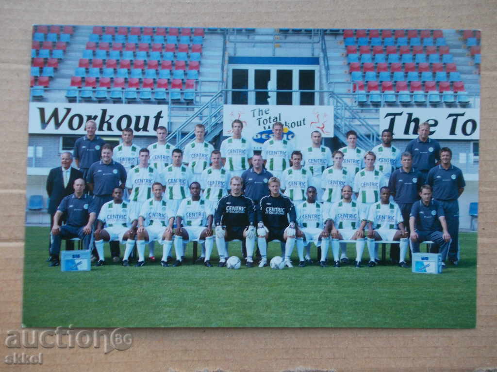 κάρτα Ποδόσφαιρο Γκρόνινγκεν Ολλανδία 2004/05