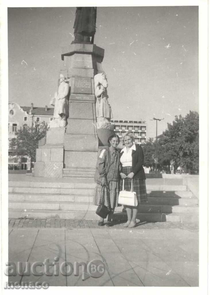 Old photo - Haskovo, the monument