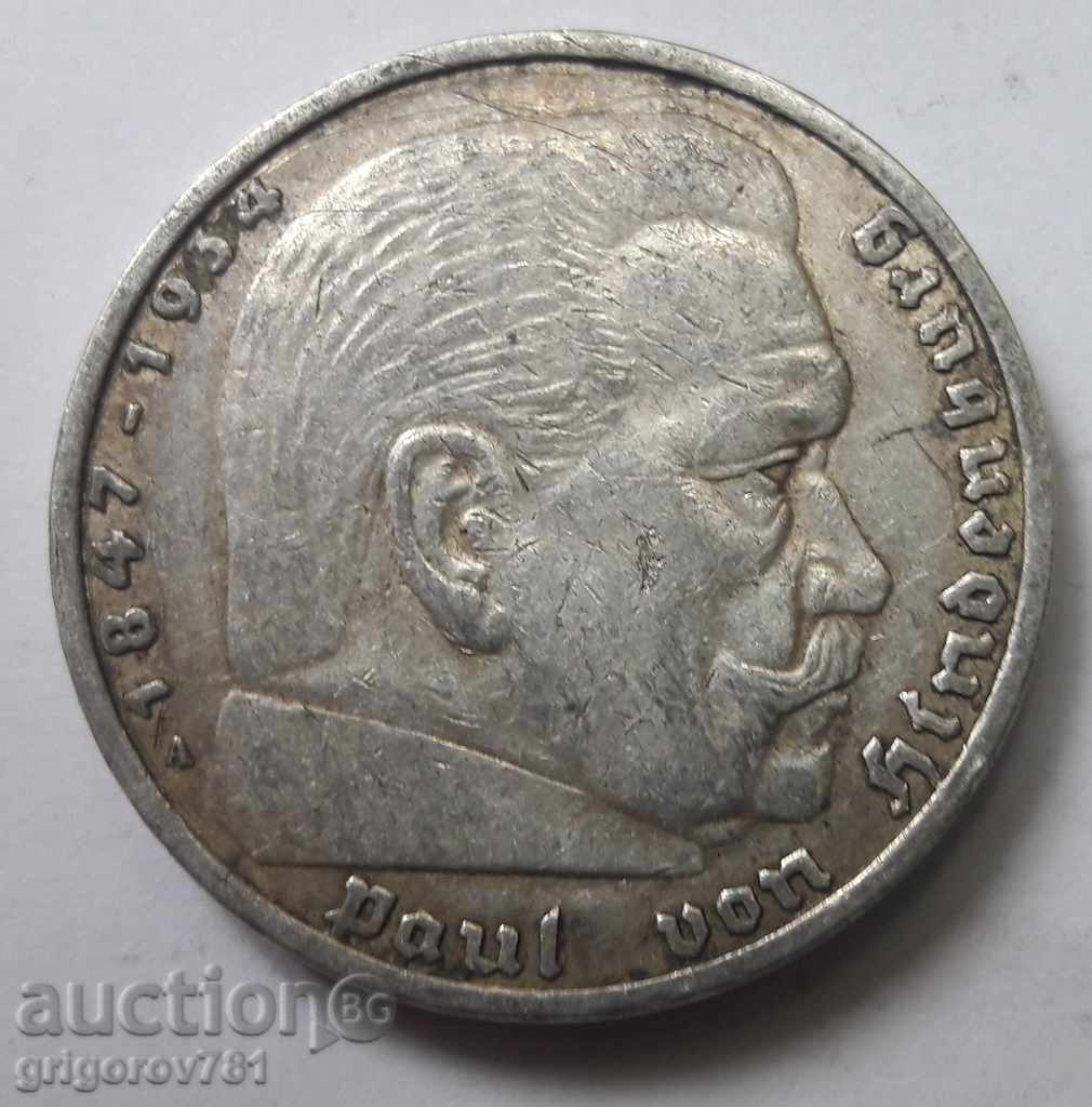 Ασημένιο 5 μάρκα Γερμανία 1935 Ασημένιο νόμισμα III Ράιχ #88 με τιμή € 16.87 | 32.99 BGN Ασημένιο 5 μάρκα Γερμανία 1935 Ασημένιο νόμισμα III Ράιχ #88 με τιμή € 16.87 | 32.99 BGN