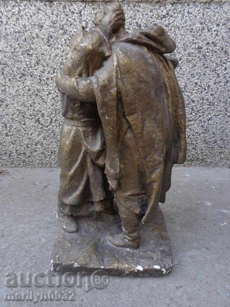 Delivery of Sculpture Soldier and Widow Alyosha Red Army USSR BCP Delivery of Sculpture Soldier and Widow Alyosha Red Army USSR BCP