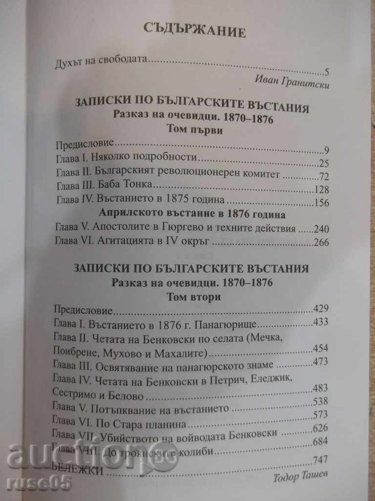 Delivery of Book "Notes on the Bulgarian Uprising - Book 1-H.Stoyanov" -776 p.