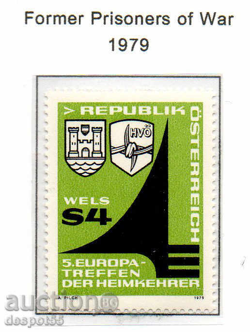 1979. Austria. Convenția europeană pentru foștii deținuți.