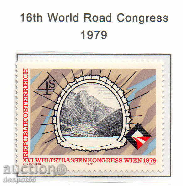 1979. Η Αυστρία. Διεθνής Ένωση των δρόμων. Κογκρέσο.