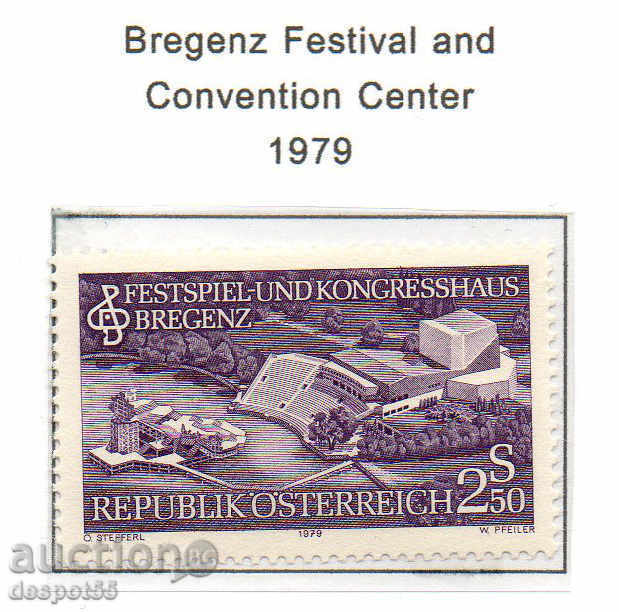 1979. Austria. Theater and Congress Center, Bregenz.