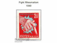 1980. Austria. Fight against rheumatism.