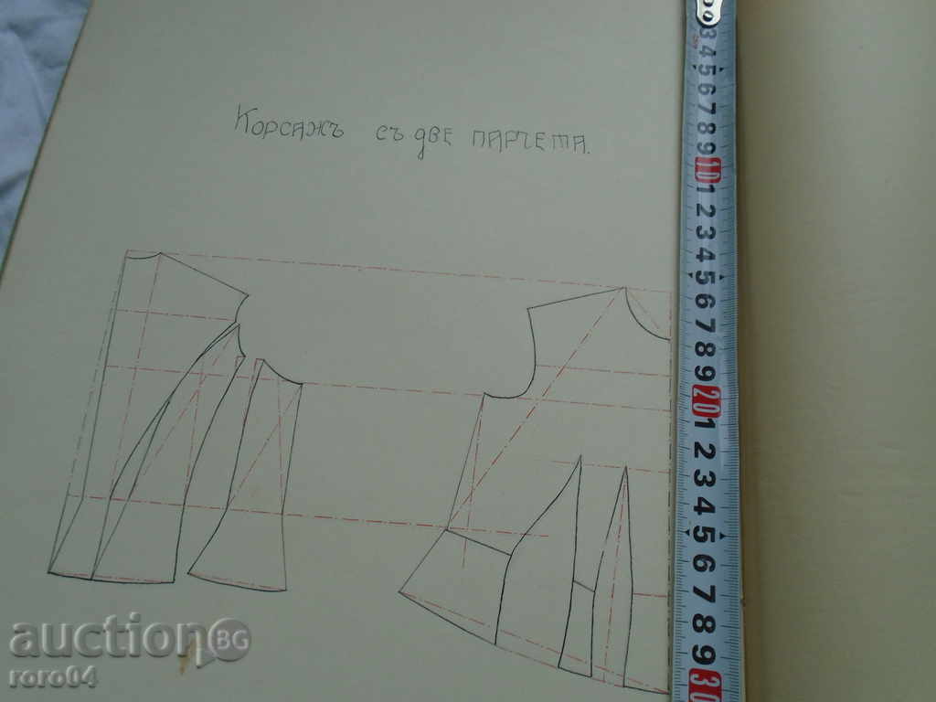 ALBUM VECHI IMENS CU TĂIERI VOPSITE MANUAL - 6