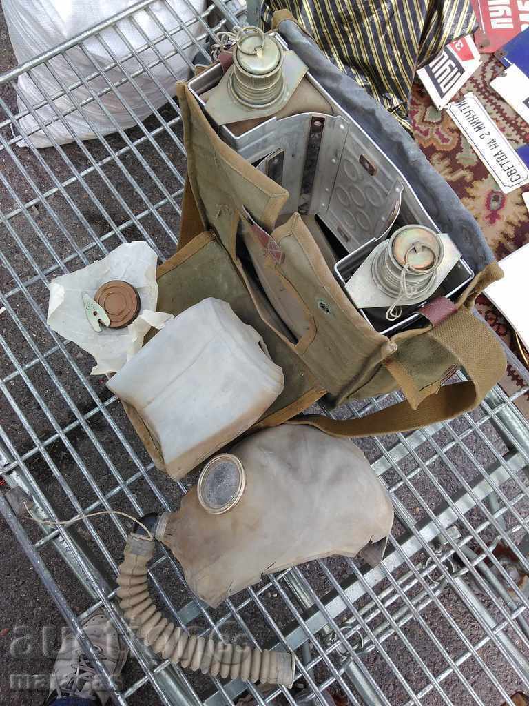 Δημοπρασία Στρατιωτική μάσκα αερίου ρωσικό _ μοντέλο 1946 Δημοπρασία Στρατιωτική μάσκα αερίου ρωσικό _ μοντέλο 1946