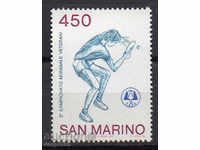 1986 San Marino. 3a Campionatul Mondial pentru veterani.