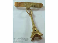 10736 France tourist sign Paris Eiffel tower