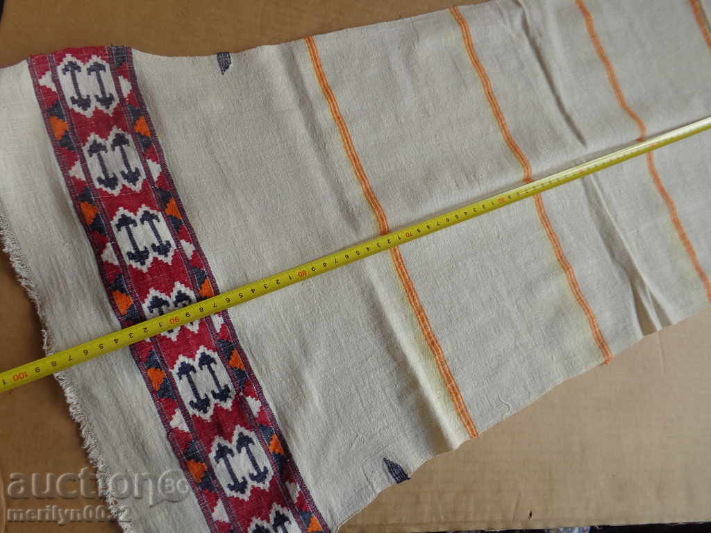 An old hand-woven cloth embroidery - 5
