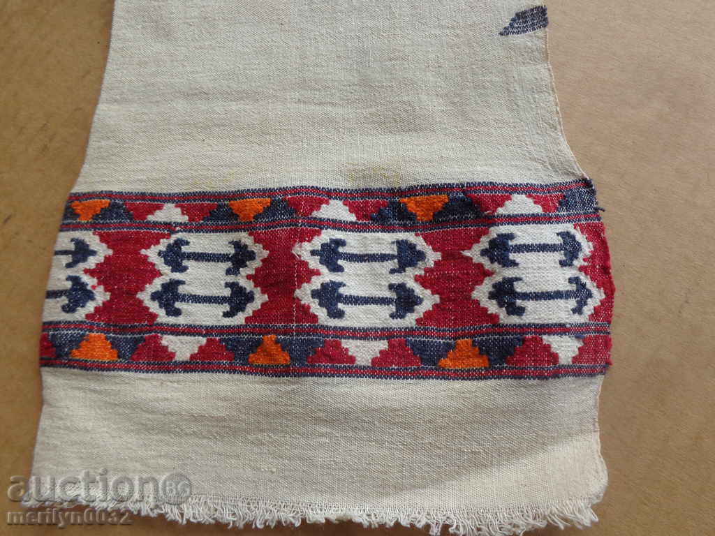 An old hand-woven cloth embroidery - 6