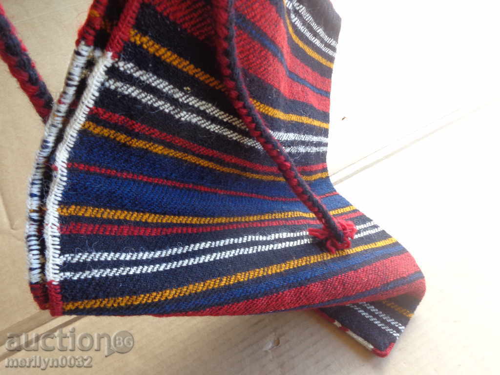 An old hand-woven pocket bag, bag - 6 An old hand-woven pocket bag, bag - 6