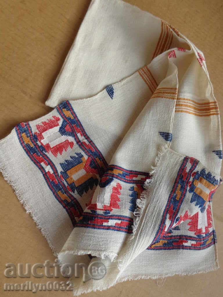 An old hand-woven cloth embroidery - 6 An old hand-woven cloth embroidery - 6
