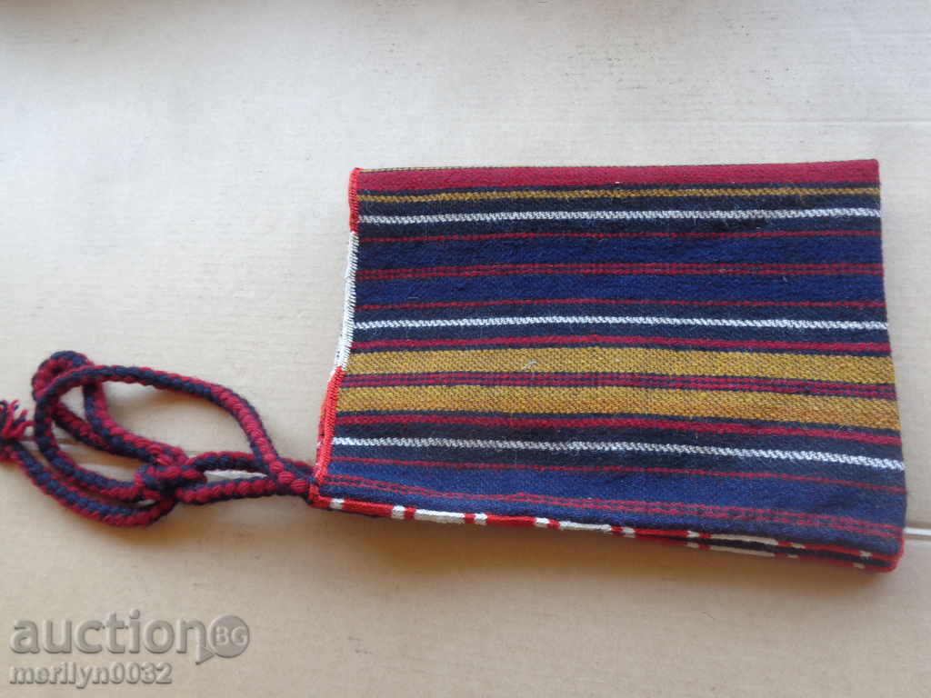 An old hand-woven pocket bag, bag - 6 An old hand-woven pocket bag, bag - 6