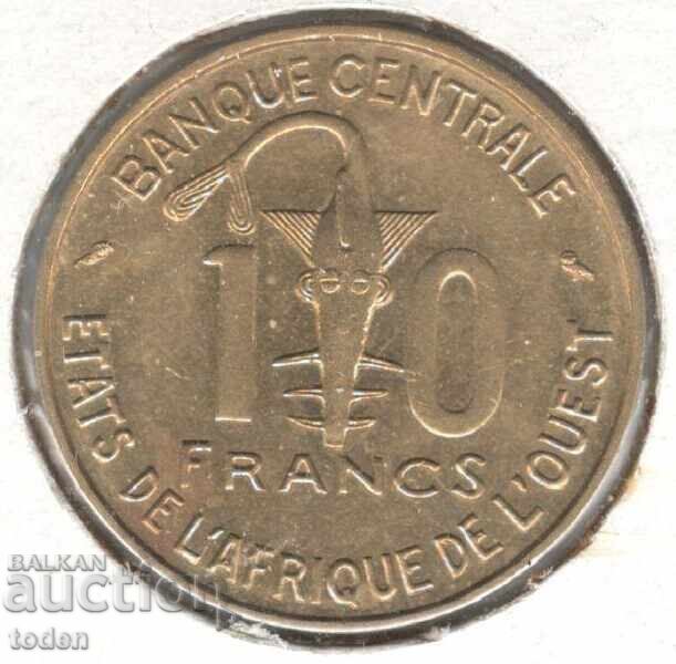 ++ Western Africa (BCEAO) -10 Francs-1966-KM # 1a ++ with price 4.00 BGN | € 2.05 ++ Western Africa (BCEAO) -10 Francs-1966-KM # 1a ++ with price 4.00 BGN | € 2.05
