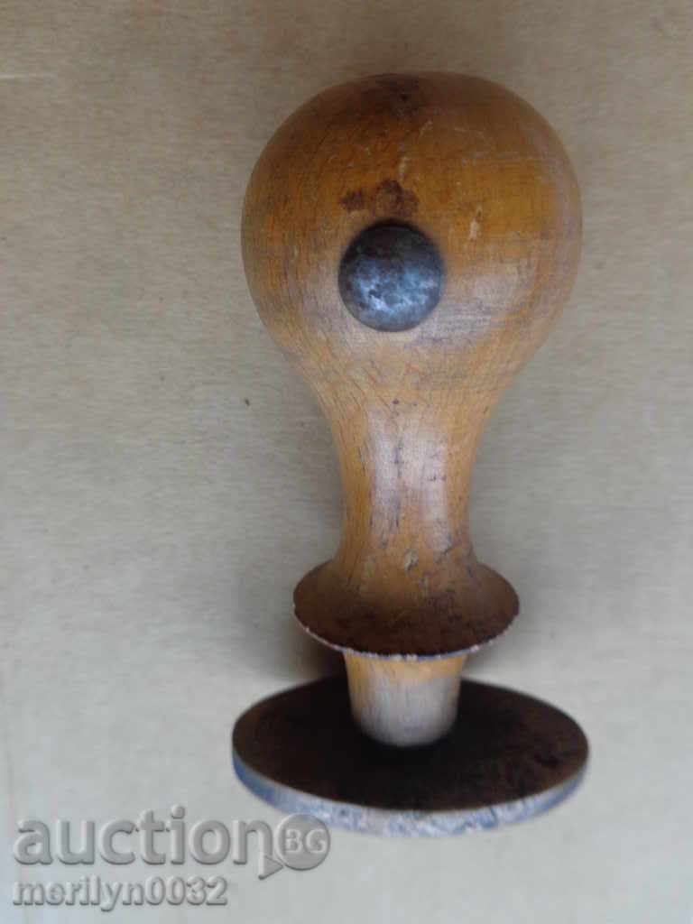 Auction Old bronze seal of a watchmaker Stara Zagora Auction Old bronze seal of a watchmaker Stara Zagora