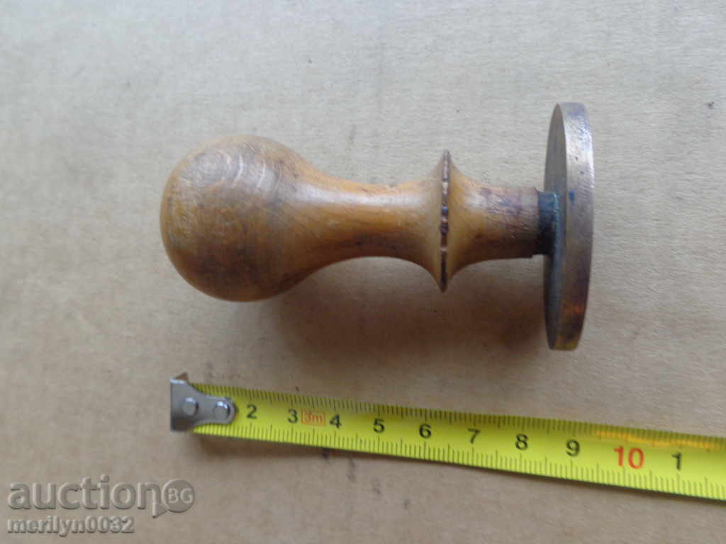 Old bronze seal of a watchmaker Stara Zagora - 5 Old bronze seal of a watchmaker Stara Zagora - 5