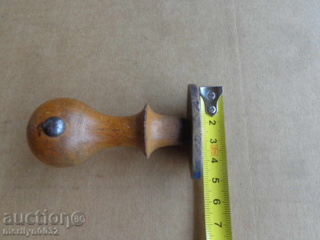 Old bronze seal of a watchmaker Stara Zagora - 6 Old bronze seal of a watchmaker Stara Zagora - 6