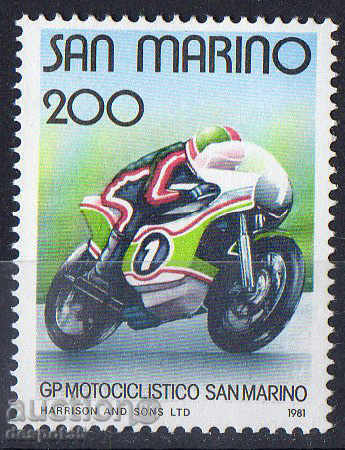1981 Σαν Μαρίνο. Μεγάλο Βραβείο για mototsiklizam, Imola.