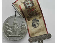 Very Rare Medal Copenhagen Denmark 1888 Rare