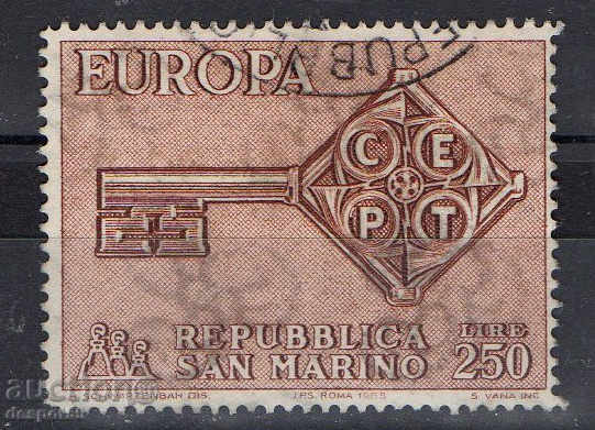 1968 San Marino. Europa.