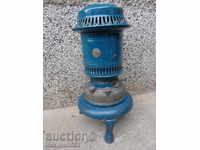 Old gas stove enamel lamp kumbe, tuch, fireplace
