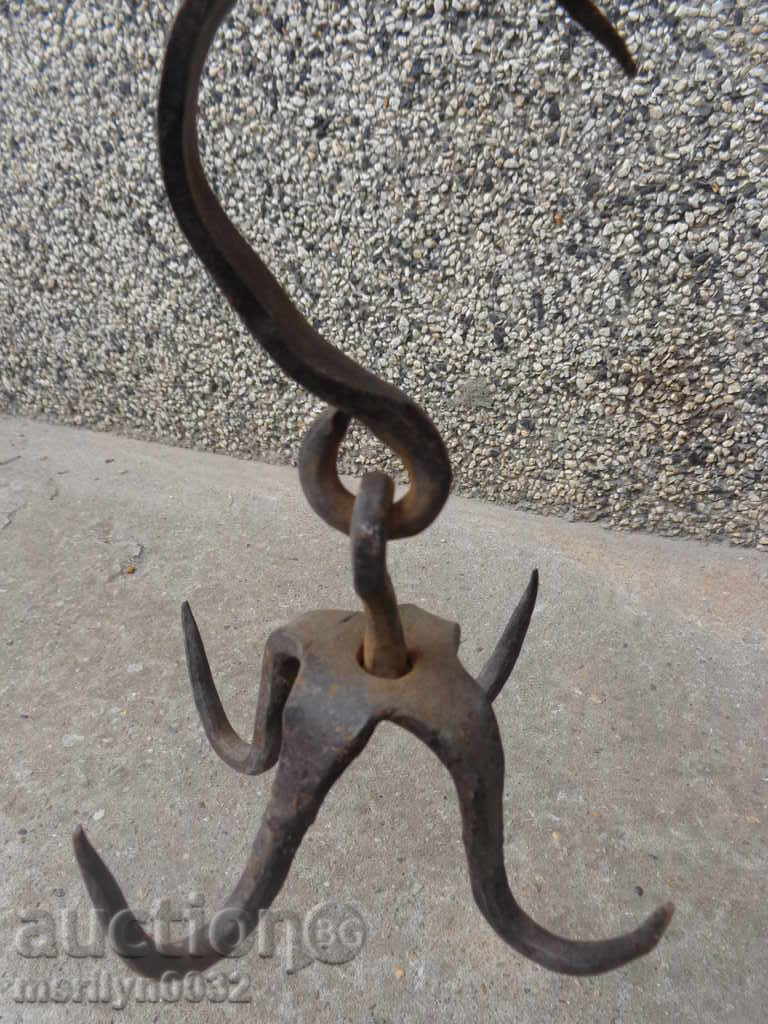 Hook, scraper, wrought iron with price 45.00 BGN | € 23.01 Hook, scraper, wrought iron with price 45.00 BGN | € 23.01
