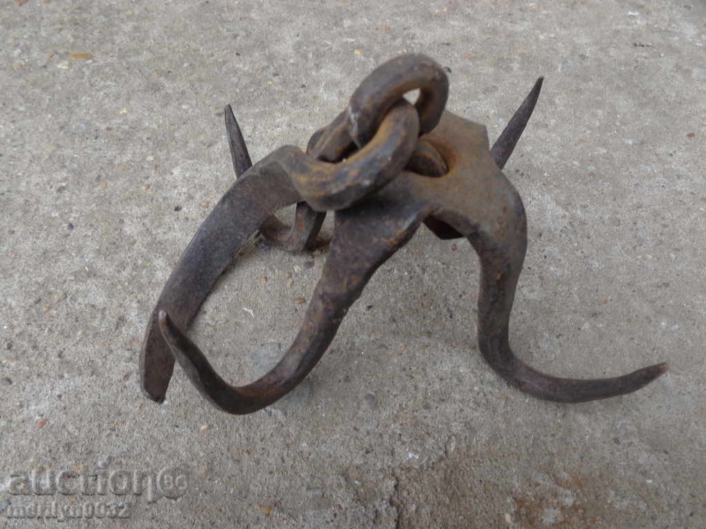 Hook, scraper, wrought iron - 6 Hook, scraper, wrought iron - 6