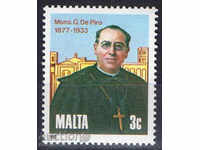 1983. Malta. 50 years since the death of Monsignor Giuseppe de Piro.