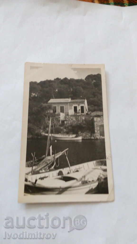 Carte poștală sat de pescuit în Spania