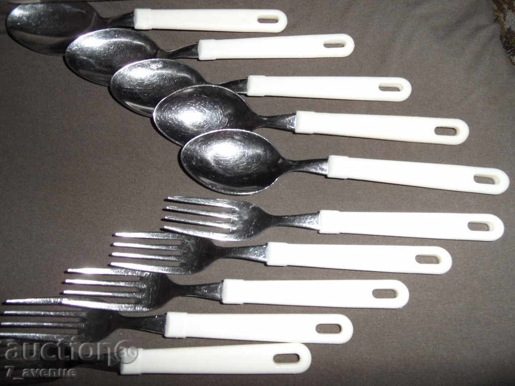 Auction SPOONS, FORKS, stainless Auction SPOONS, FORKS, stainless