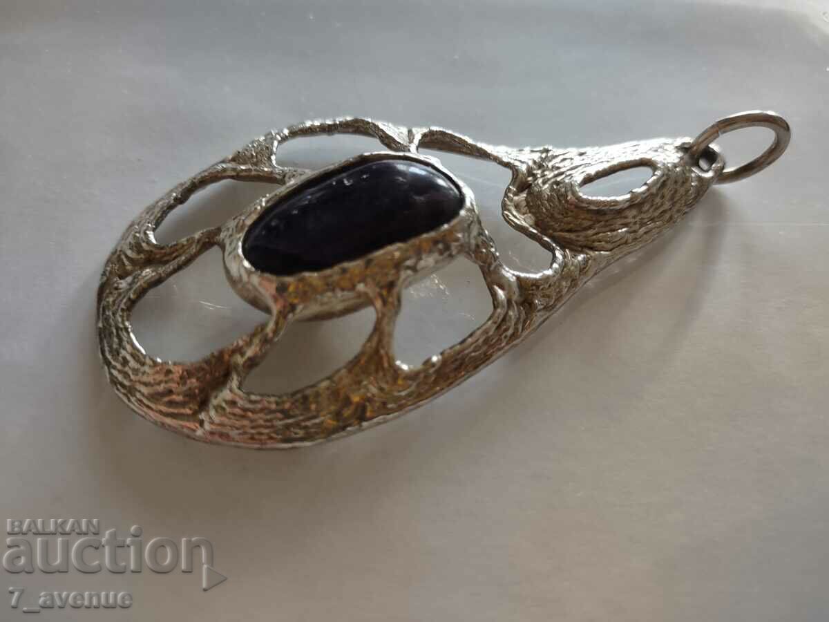 Μενταγιόν, όμορφη 40/38 mm 25/25 mm - 6