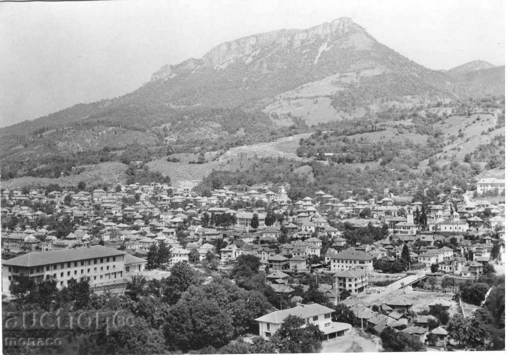 Old postcard - Teteven, general view A-1