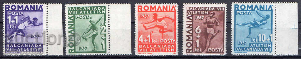 1937. Η Ρουμανία. Βαλκανιάδας.