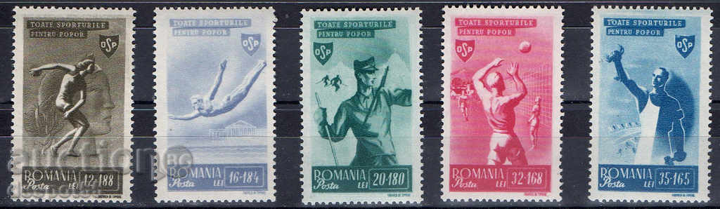 1945. Румъния. Спорт.