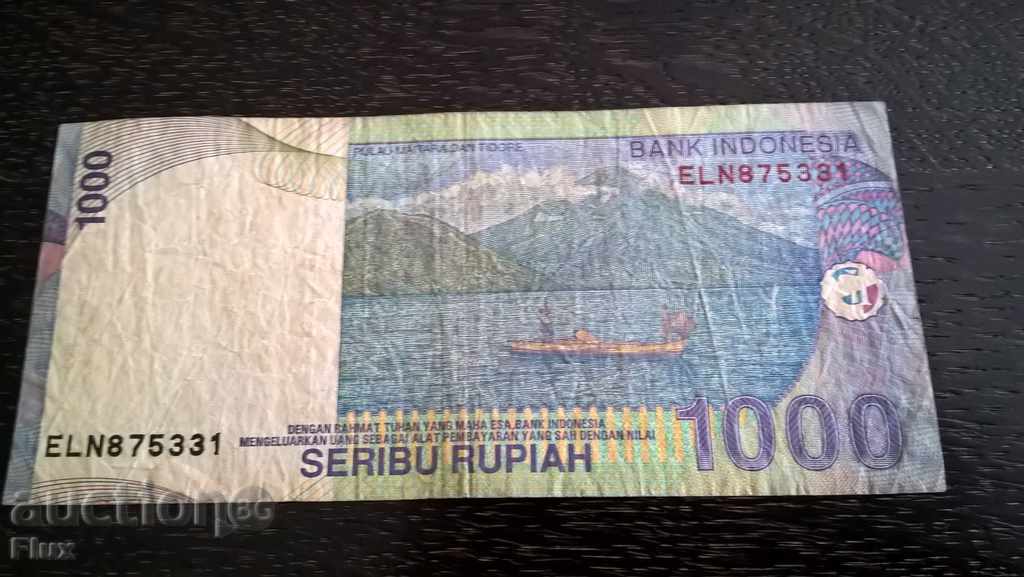 Banknote - Indonesia - 1000 Rupees 2000 with price 2.00 BGN | € 1.02