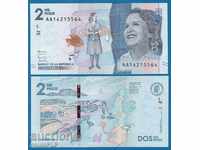 Colombia 2 MIL 2,000 Pesos New 2015 (2016) UNC