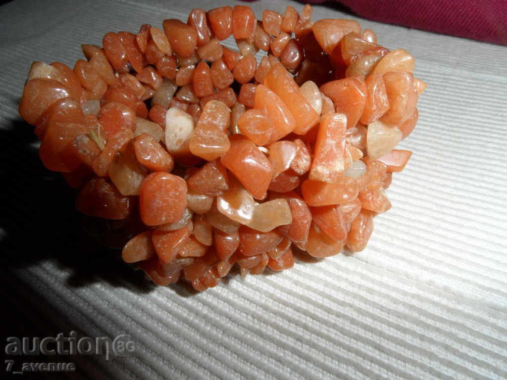 BRACELET from agate, rubber band. 35 mm is WONDERFUL! with price 29.99 BGN | € 15.33