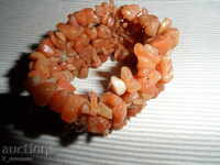 BRACELET from agate, rubber band. 35 mm is WONDERFUL!