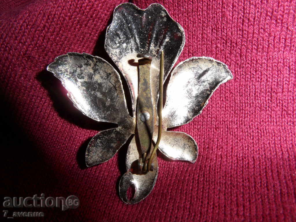 BROOCH flower 50/46 mm VINTAGE, 8.02.2021 with price 49.00 BGN | € 25.05