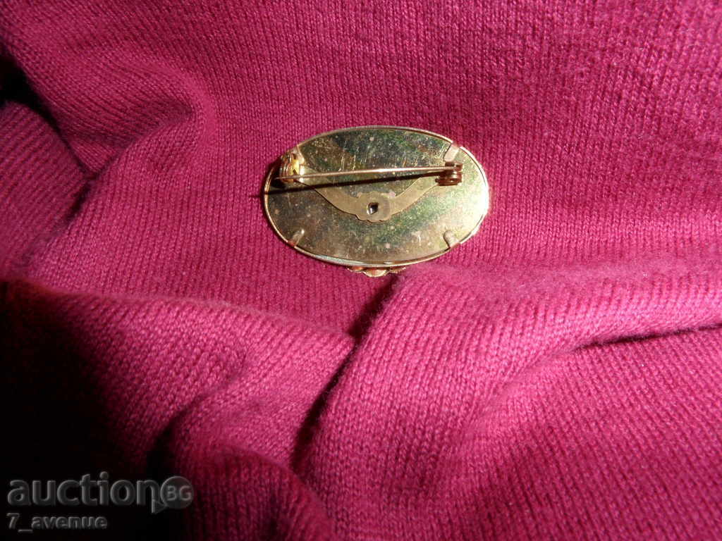 BROOCH with stones 42 / 28 mm IT'S WONDERFUL! with price € 14.99 | 29.32 BGN