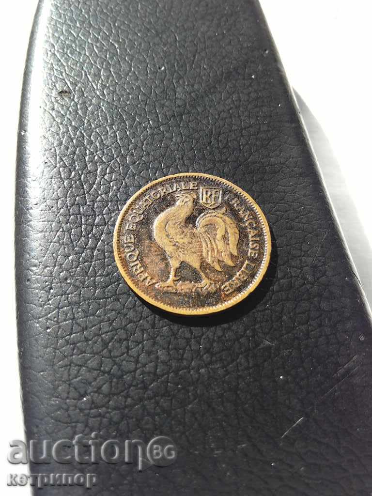 1 franc 1943 French Equatorial Africa with price 36.00 BGN | € 18.41 1 franc 1943 French Equatorial Africa with price 36.00 BGN | € 18.41