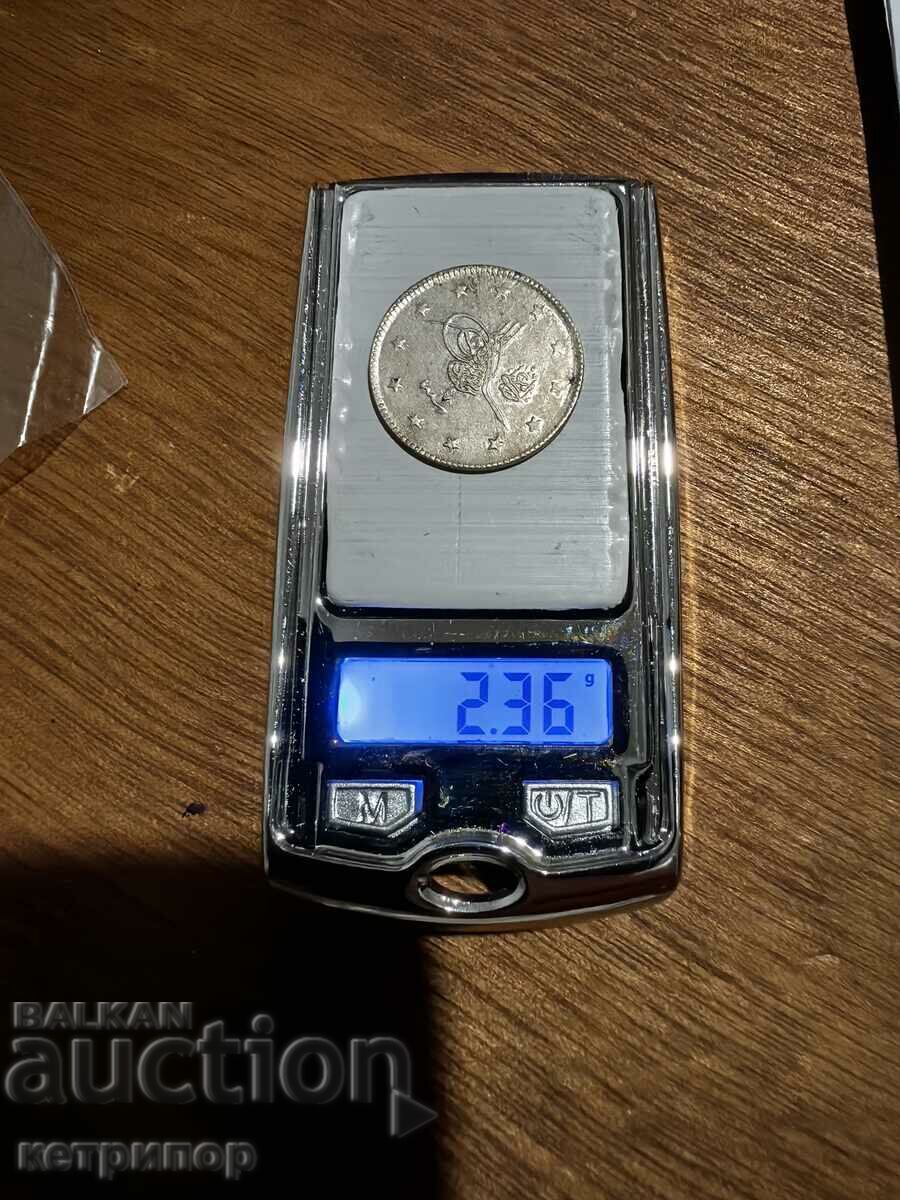 Livrarea 2 kurusha 1327/7 Turcia otomană Livrarea 2 kurusha 1327/7 Turcia otomană