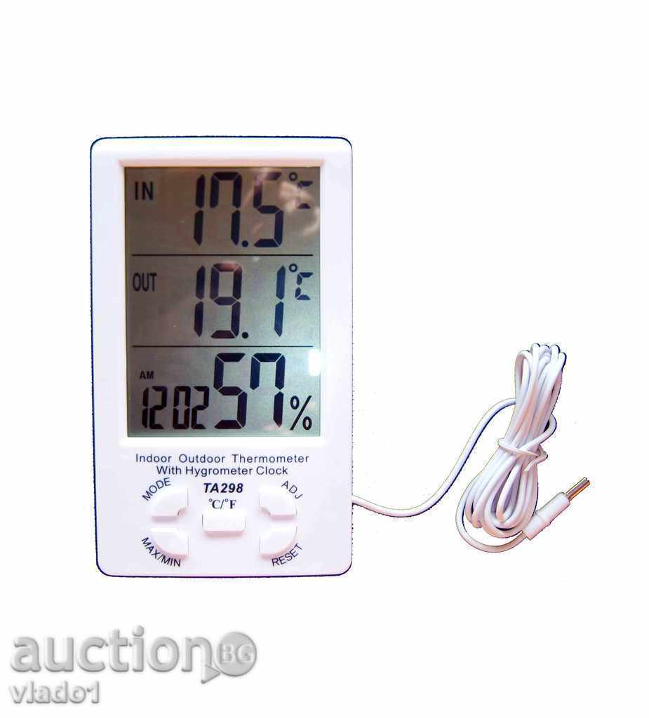 Delivery of Thermometer-hydrometer outside / outside temperature TA-298 Delivery of Thermometer-hydrometer outside / outside temperature TA-298