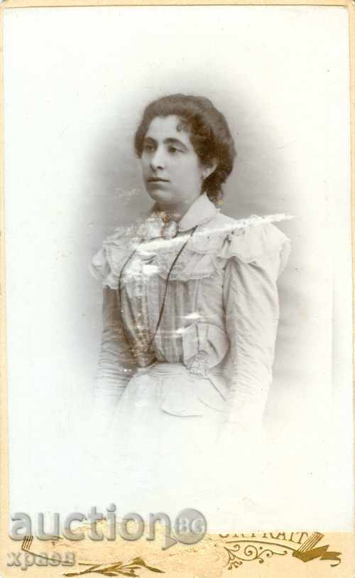 OLD PHOTO - CARDBOARD - M0705