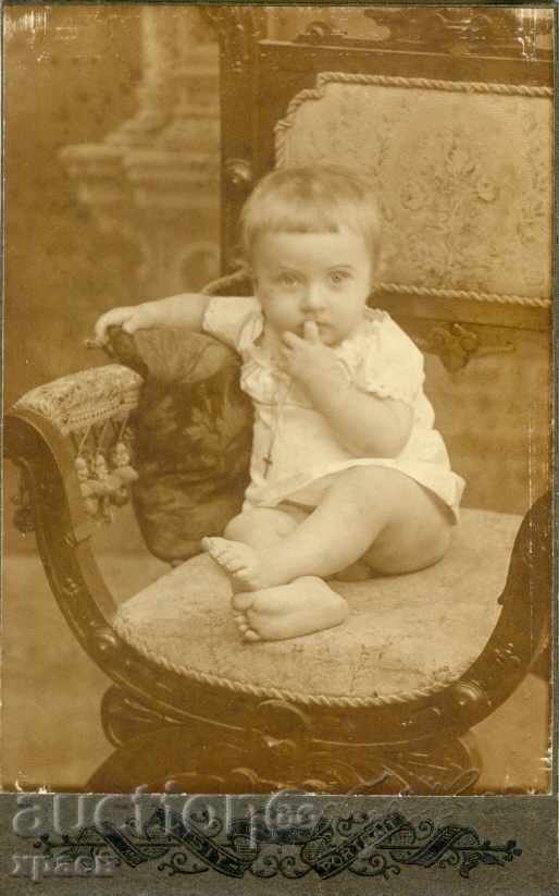 OLD PHOTO - CARDBOARD - M0669