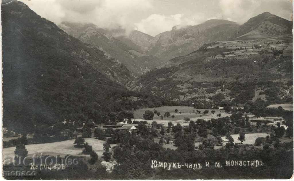 Antique Postcard - Kalofer, Men's Monastery